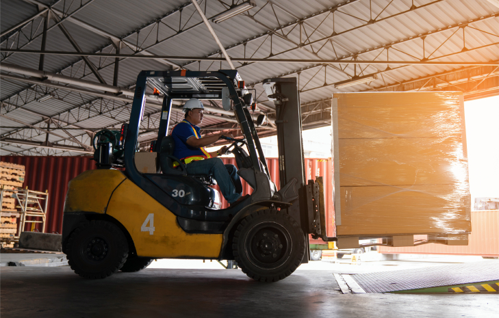 New & used forklifts