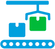icon representing packaging options
