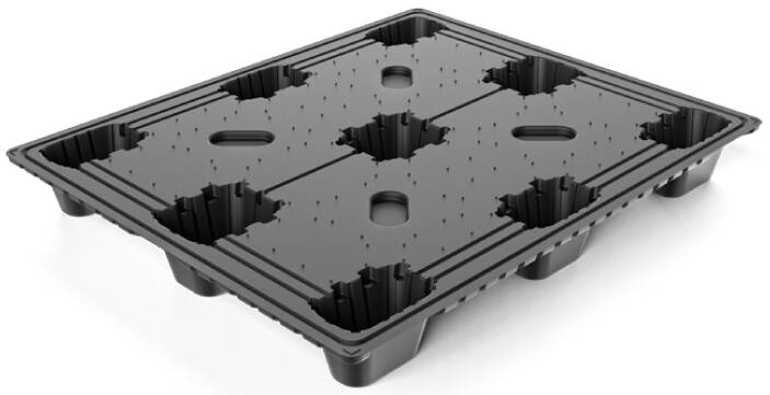 Custom thermoform pallets & returnable packs
